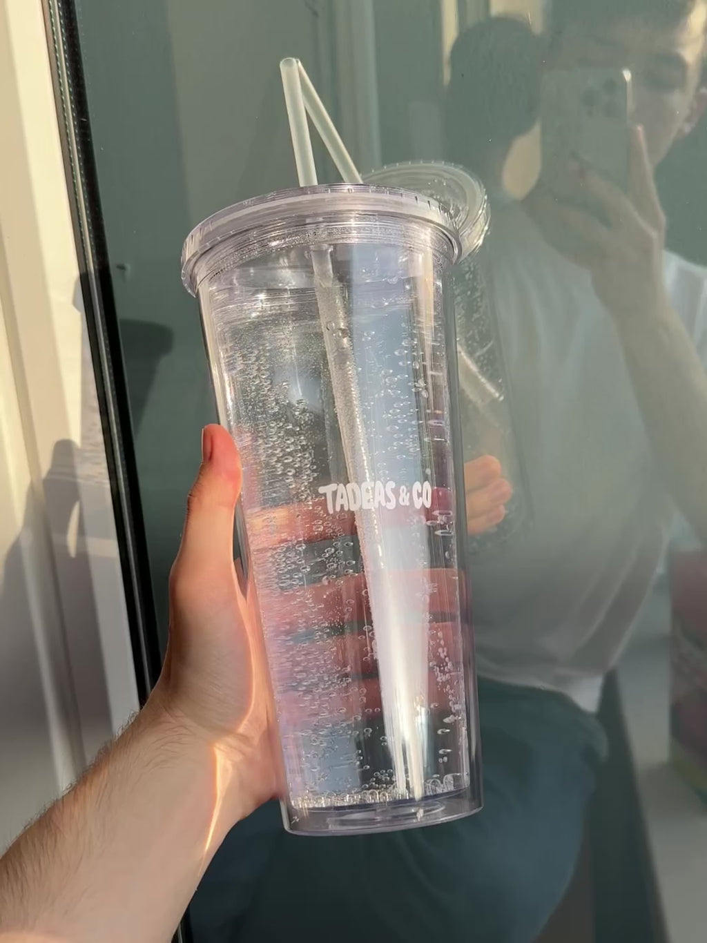 Transparent tumbler 1000ml (NYC)